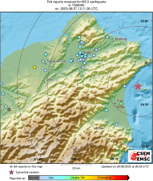 intensity map