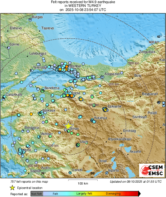 intensity map
